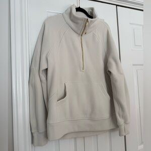 Lululemon Scuba Tumbled Fleece Funnel-Neck Half Zip